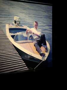 Ken on boat Ken on boat
